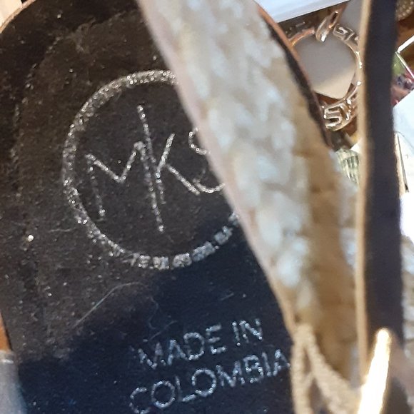 MAKERS MORA 57 MADE IN COLUMBIA SHOES BLACK WEGE PLATFORM - Picture 2 of 4